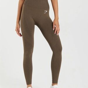 Gymshark Brown (espresso marl) Leggings small